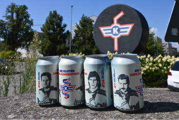 Les légendes de Kloten immortalisées sur des bières