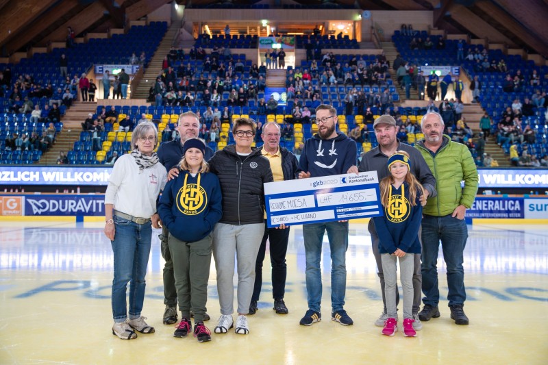 Une jolie somme récoltée par Davos et Lugano pour une région sinistrée