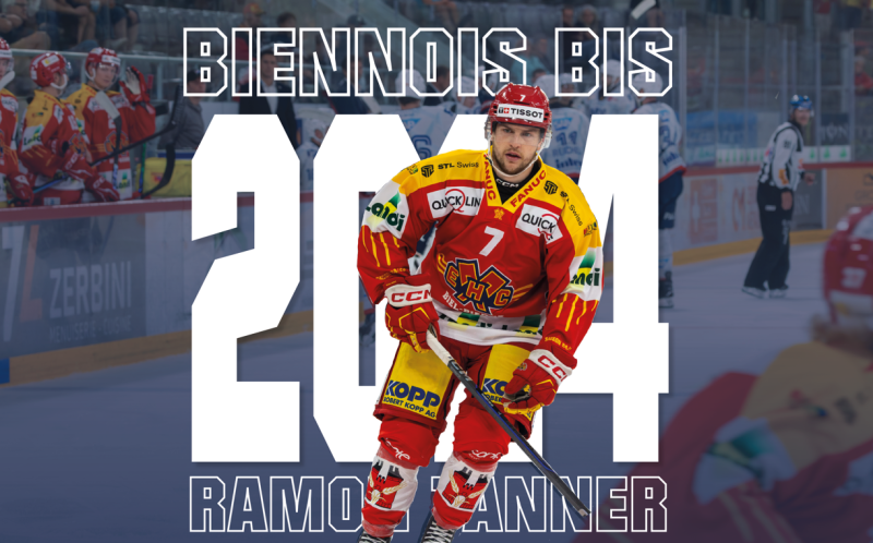 Bienne précise la durée du contrat de Ramon Tanner