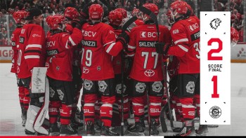 Les images de la victoire de Lausanne sur Genève