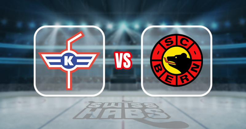 Teamaufstellung und nicht verfügbare Spieler für das Spiel Kloten vs Bern