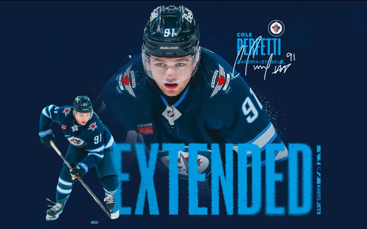 Cole Perfetti prolonge avec les Jets