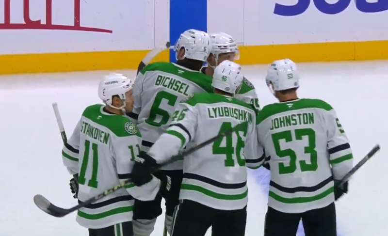 Lian Bichsel offre la victoire aux Stars de Dallas à deux dixièmes de la fin du match