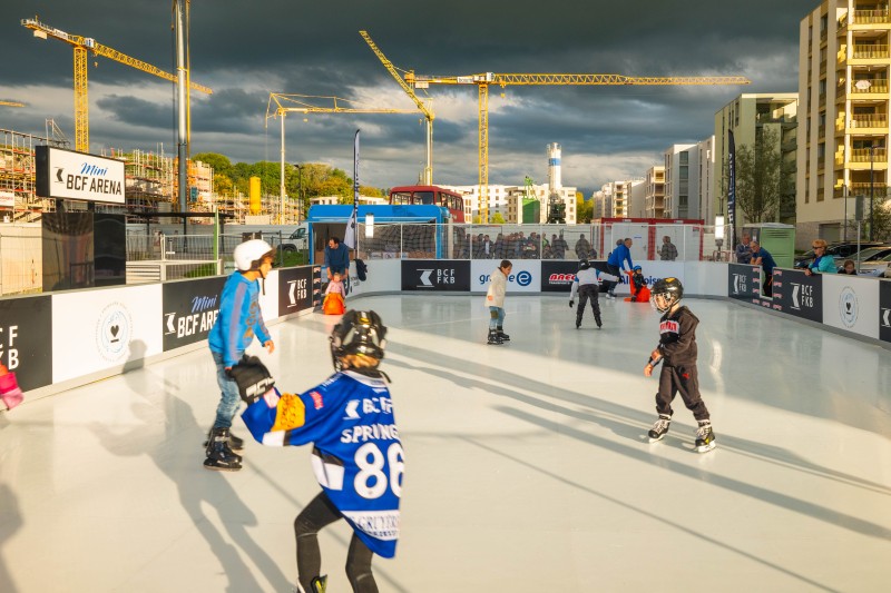 Une mini BCF Arena voyagera à travers le canton de Fribourg