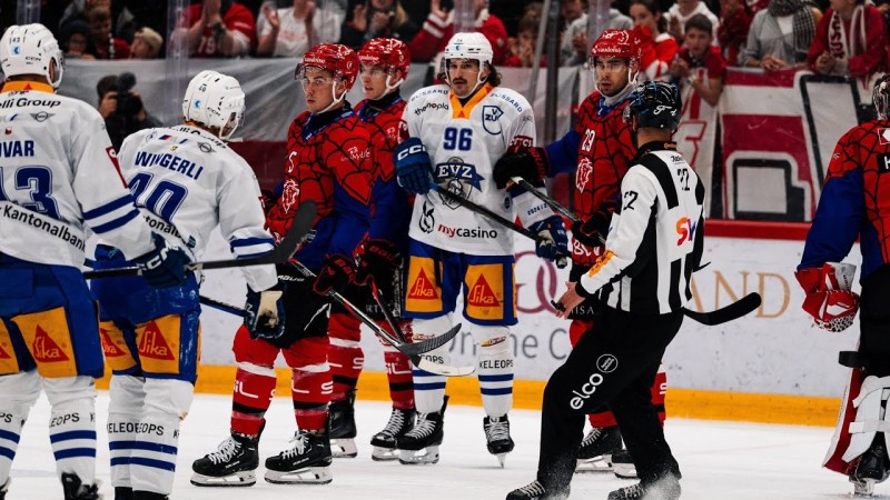 Les images de la victoire de Lausanne sur Zoug