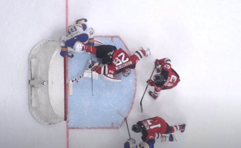 Le bien bel arrêt de Jacob Markstrom