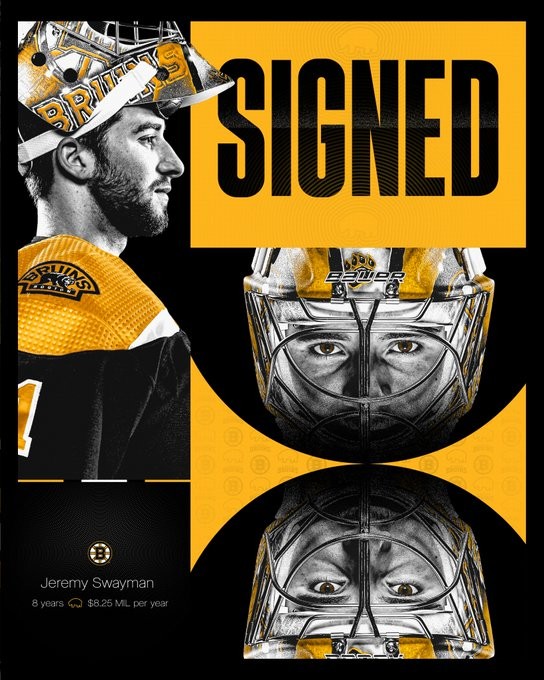 Jeremy Swayman et les Bruins trouvent une (longue) entente