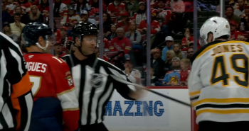 Un linesman qui débute bien mal sa saison