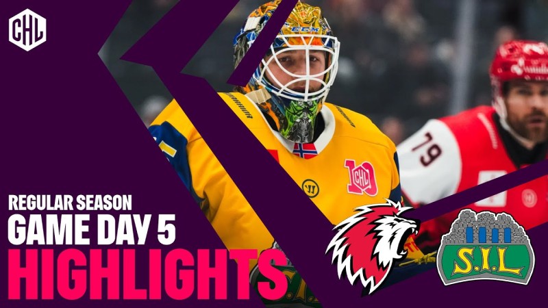 CHL : les images des matchs de Lausanne et Genève