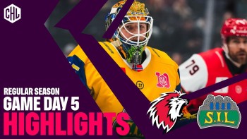 CHL : les images des matchs de Lausanne et Genève