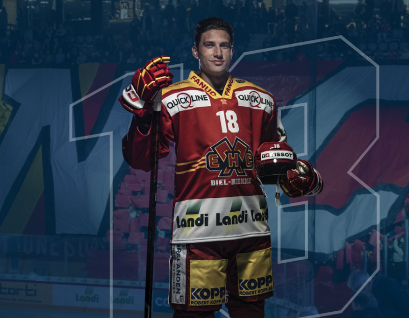 Yanick Stampfli a trouvé son rôle à Bienne et souhaite y rester