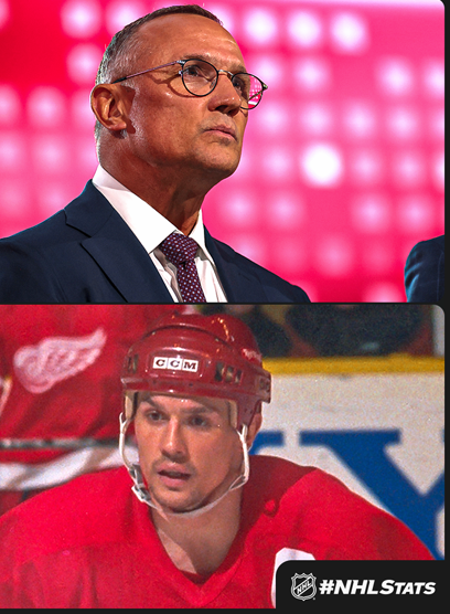 Une autre belle marque atteinte par Steve Yzerman