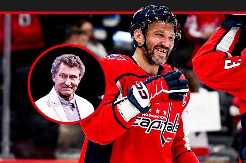 Alex Ovechkin reçoit le soutien de ... Wayne Gretzky dans la chasse à son record