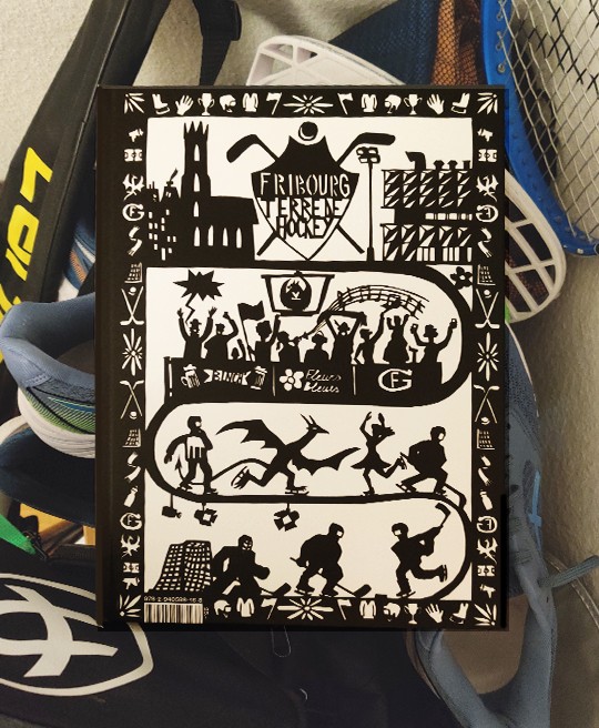 Une nouvelle BD autour de l'histoire du hockey fribourgeois