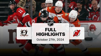 Les Devils signent une nette victoire face aux Ducks, Nico Hischier marque encore