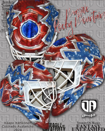 Le nouveau masque de Kaapo Kähkönen