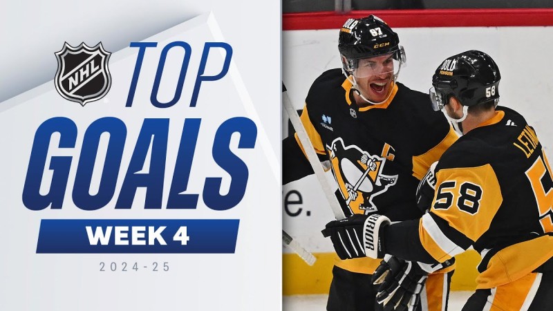 Top 10 des plus beaux buts de la dernière semaine de NHL