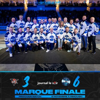 Jan Cadieux et Juraj Kolnik intronisés par leur ancien club de LHJMQ