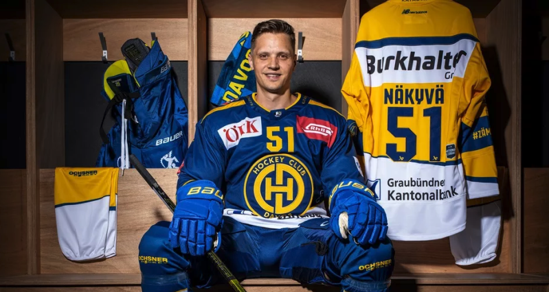 A un match près, Kristian Näkyvä porterait encore les couleurs de Davos