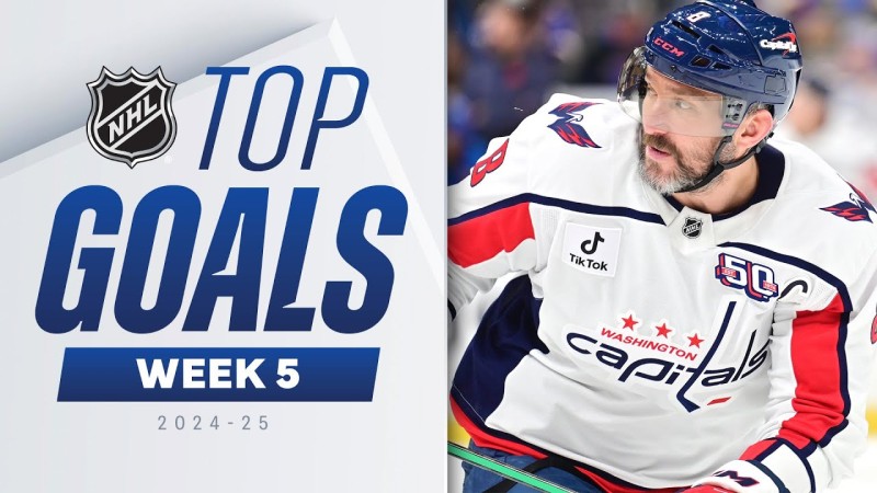 Top 10 des plus beaux buts et arrêts de la dernière semaine de NHL