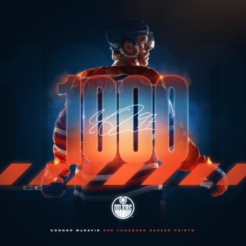 Quelques chiffres autour du 1'000e point de Connor McDavid