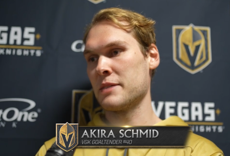 Akira Schmid de retour en AHL