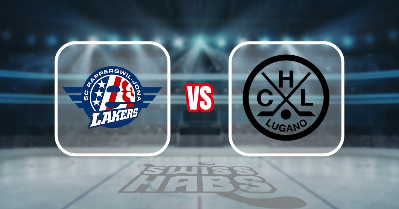 Formation des équipes et joueurs indisponibles pour le match Rapperswil vs Lugano