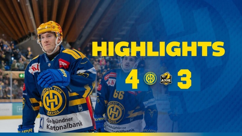 Les images du match Davos vs Ajoie