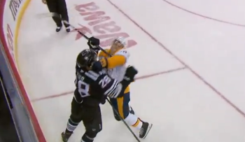 Timo Meier sera sans doute suspendu pour ce vilain cross check