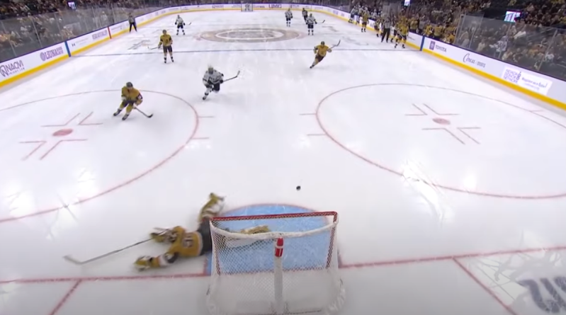 Ilya Samsonov a presque réparé son erreur