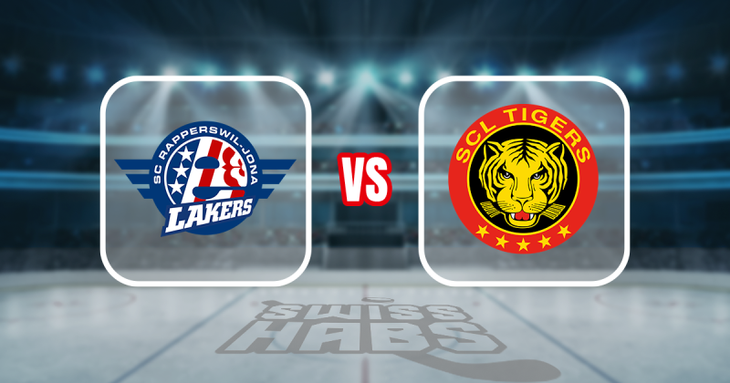 Formation des équipes et joueurs indisponibles pour le match Rapperswil vs Langnau