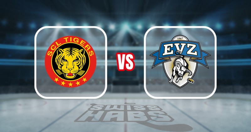 Formation des équipes et joueurs indisponibles pour le match Langnau vs Zoug