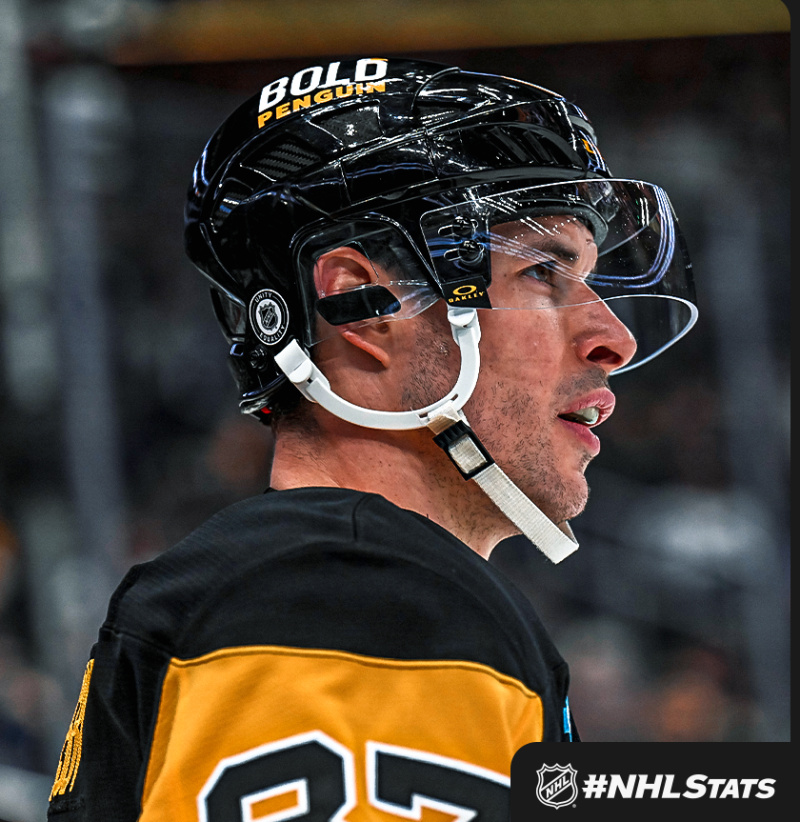 Sidney Crosby sur les talons de plusieurs légendes de la LNH