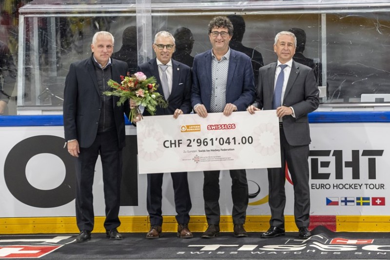 Près de 3 millions pour pour la relève du hockey sur glace suisse