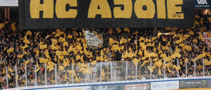 Le match Ajoie vs Bienne se jouera à guichets fermés