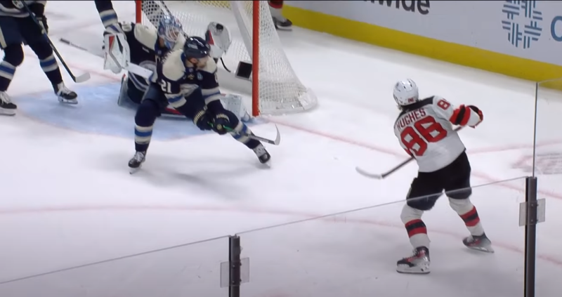 Elvis Merzlikins était en feu cette nuit