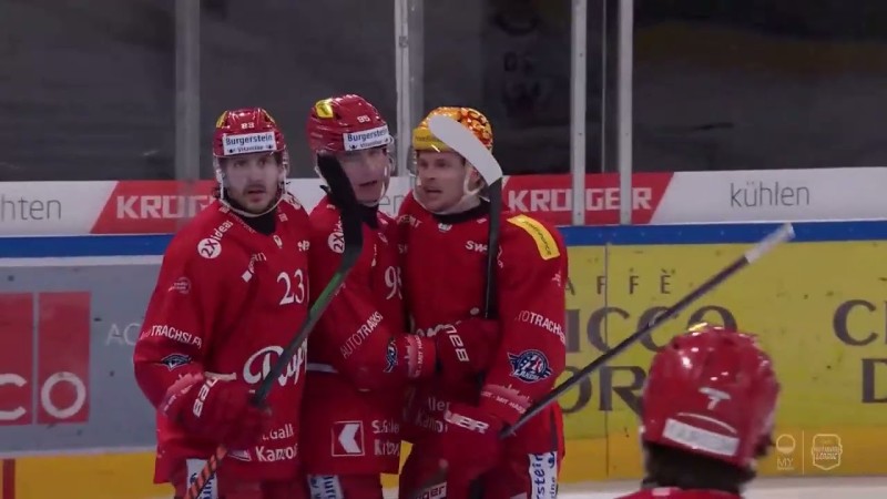 Les hightlights du match Rapperswil vs Fribourg
