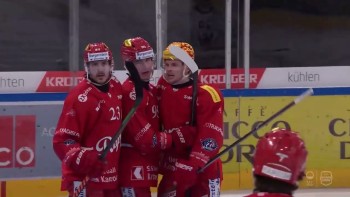 Les hightlights du match Rapperswil vs Fribourg