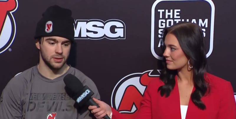 Nico Hischier signe un petit record personnel