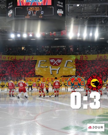 Les fans de Bienne et Berne fraternisent en cette période des Fêtes