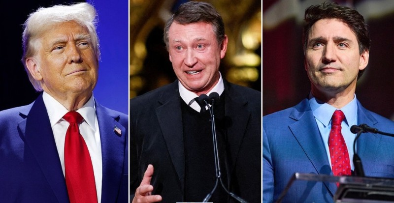 Donald trump pousse Wayne Gretzky à devenir premier ministre du Canada