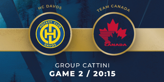 Coupe Spengler : formation des équipes pour le match Davos vs Team Canada