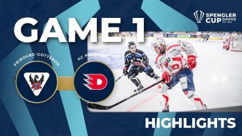 Les images du match Fribourg vs Pradubice