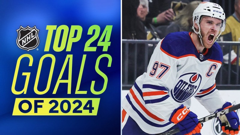 Les 24 plus beaux buts de l'année 2024 en NHL