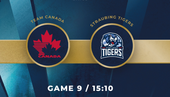 Coupe Spengler : formation des équipes pour le match Team Canada vs Straubing Tigers