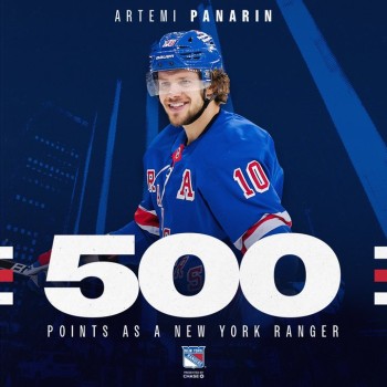 Artemi Panarin fait mieux que Mark Messier