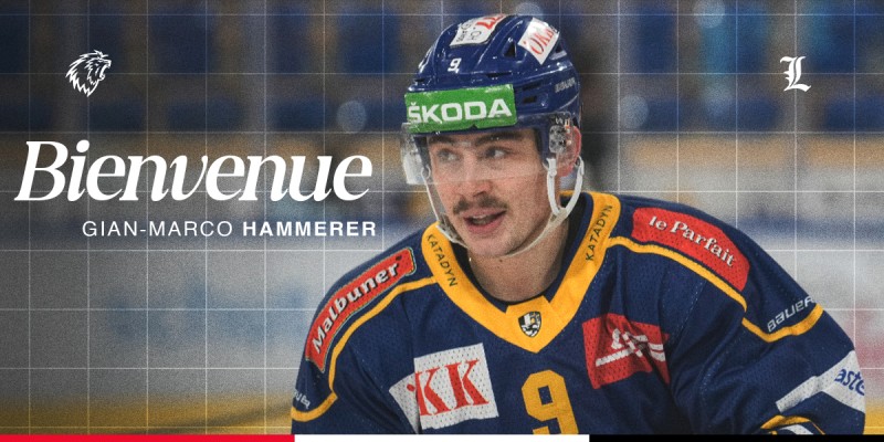 Gian-Marco Hammerer terminera la saison à Lausanne