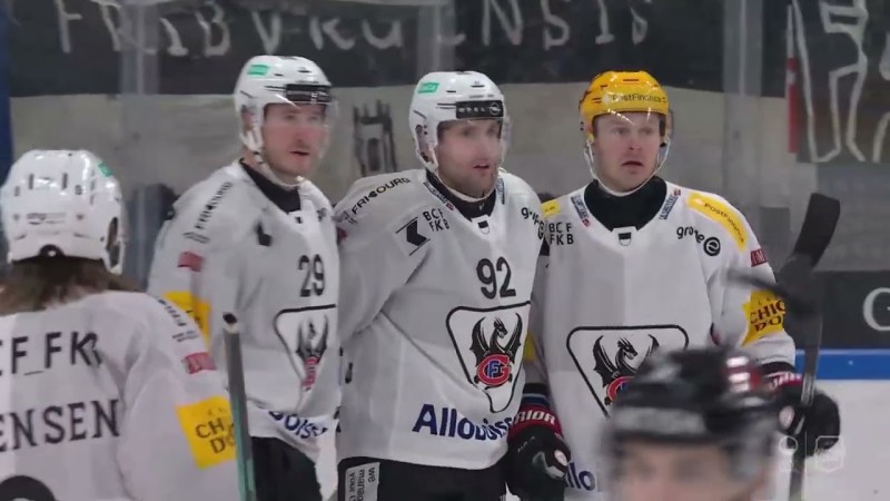Les images du match Lugano vs Fribourg