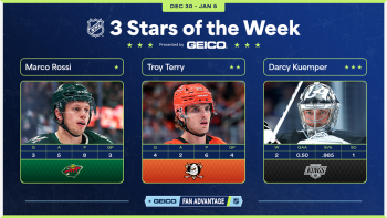 Les trois étoiles de la semaine en NHL