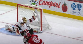 Un bien bel arrêt d'Anton Forsberg